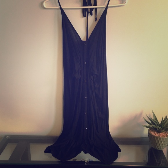Black halter BCBG dress - Picture 1 of 6